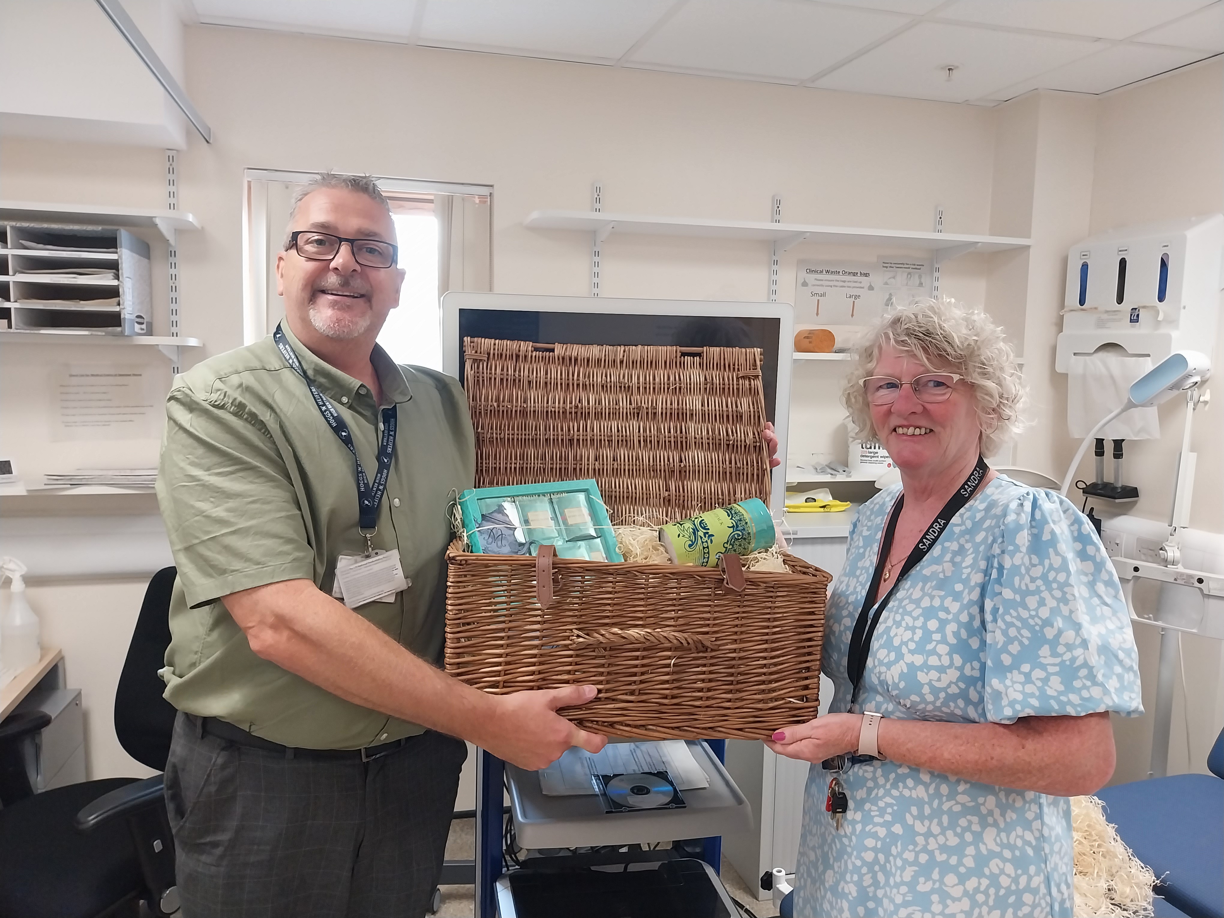 Customer survey prize winner takes home luxury hamper