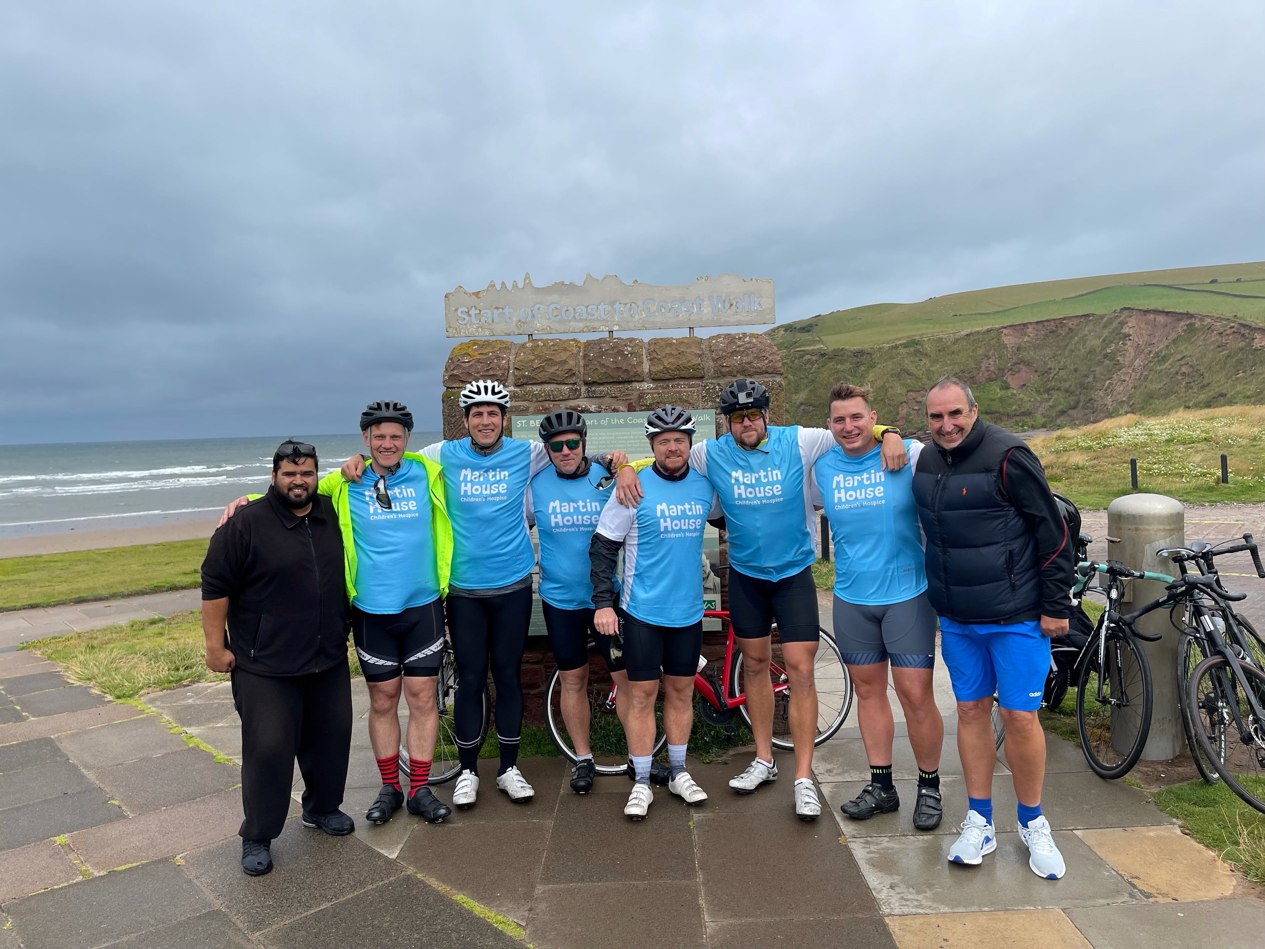 Owen clocks up the charity miles with coast to coast cycle challenge